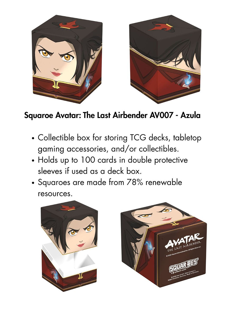 Thumbnail: Azula Squaroe Information