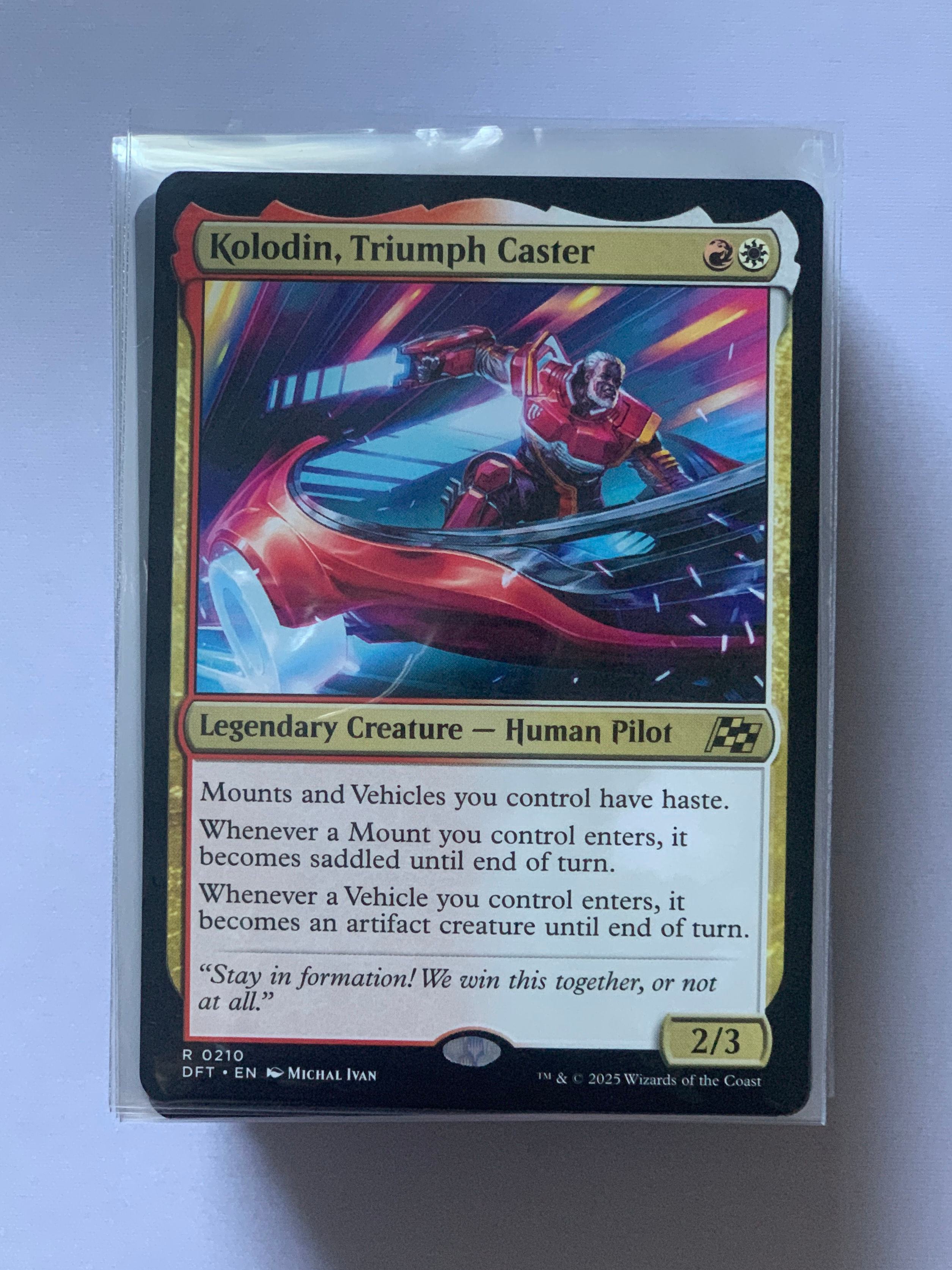 Kolodin, Triumph Caster