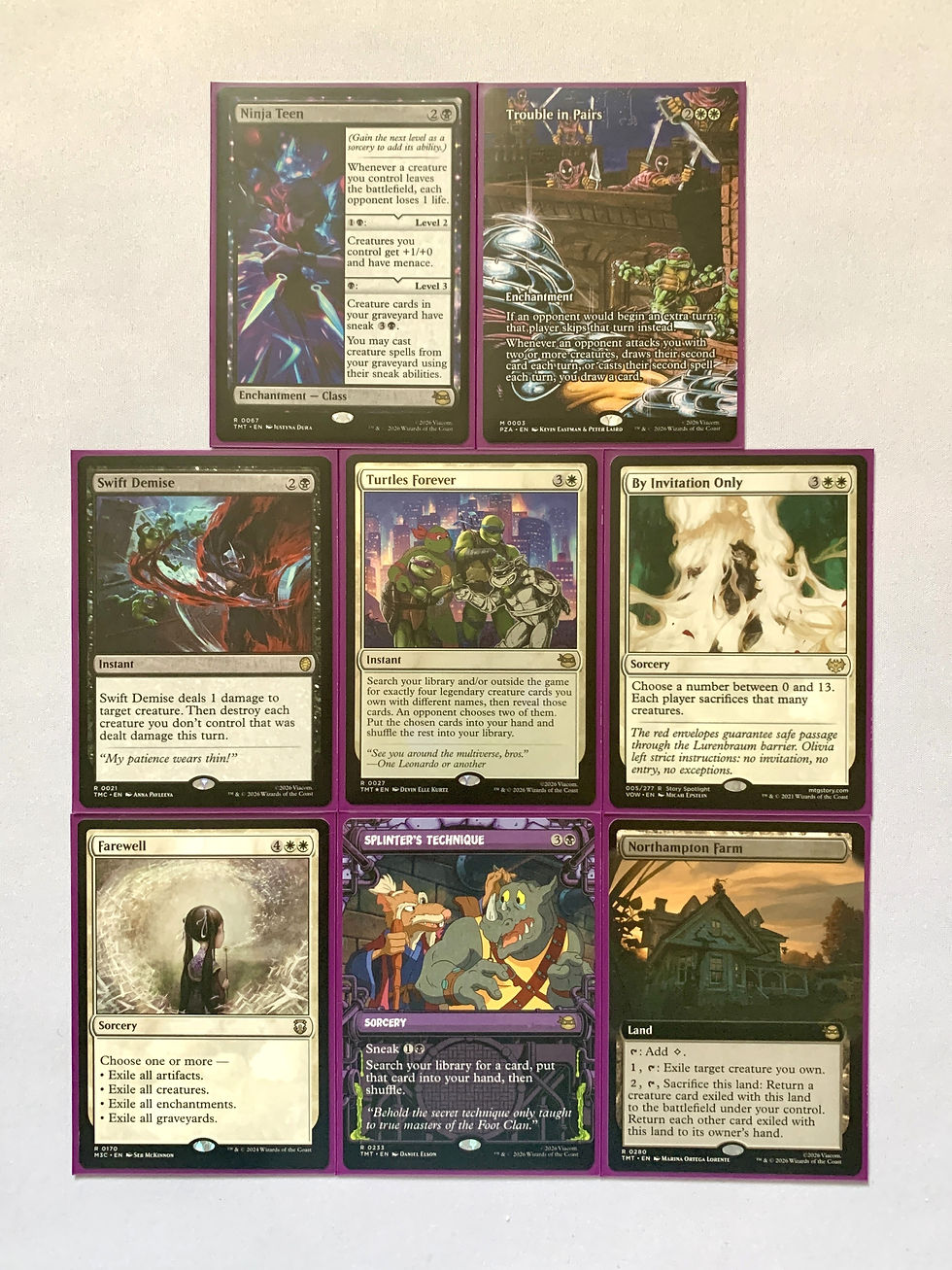 Thumbnail: Dark Leo & Shredder Mythics and Rares 3