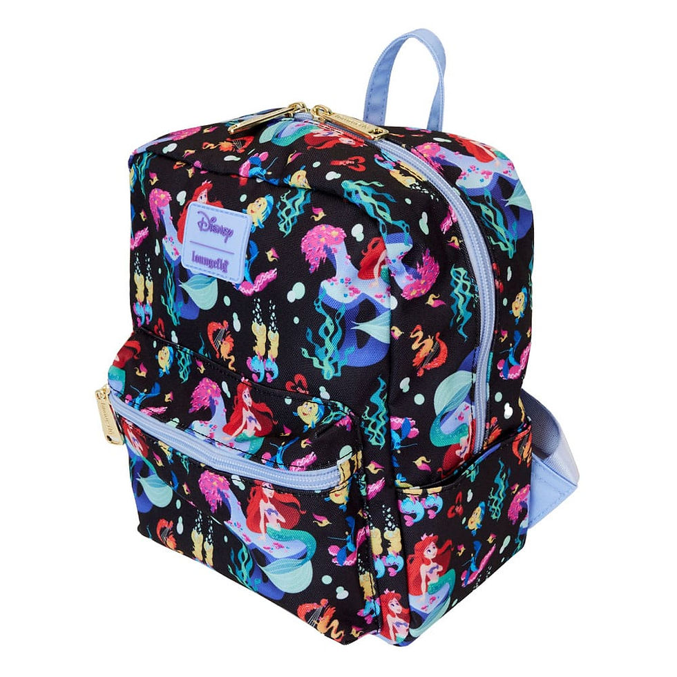 Thumbnail: Disney by Loungefly Mini Backpack 35th Anniversary Life is the bubbles - top side
