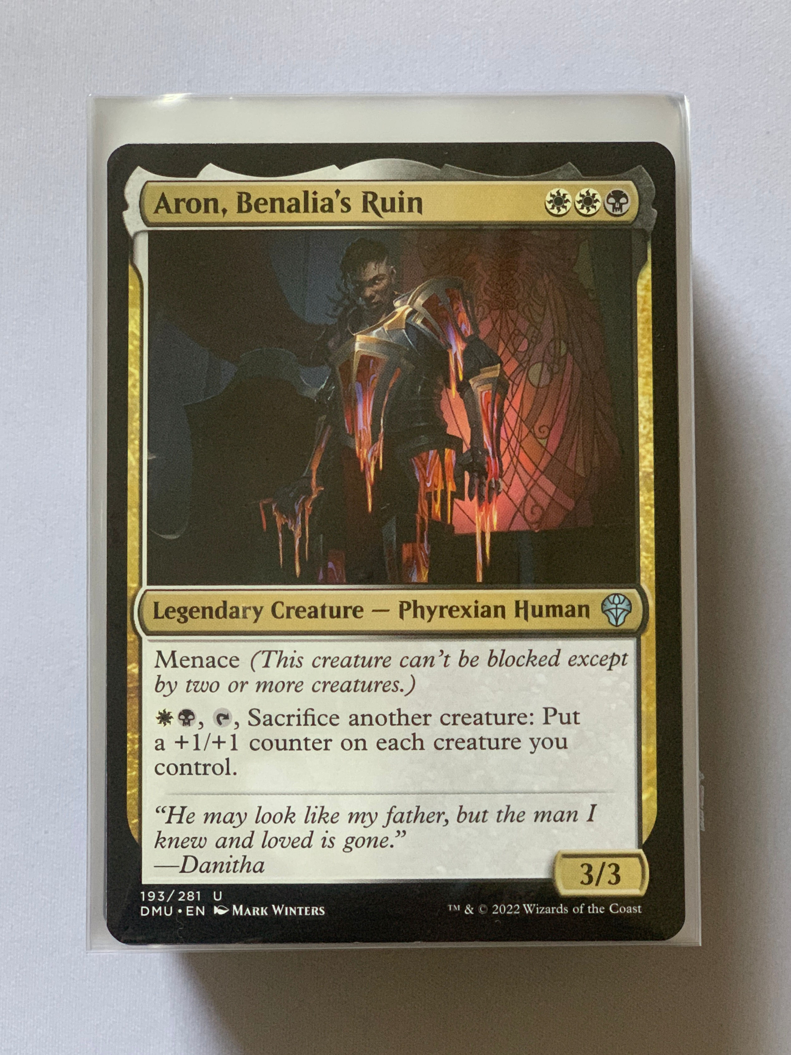 Aron, Benalia's Ruin