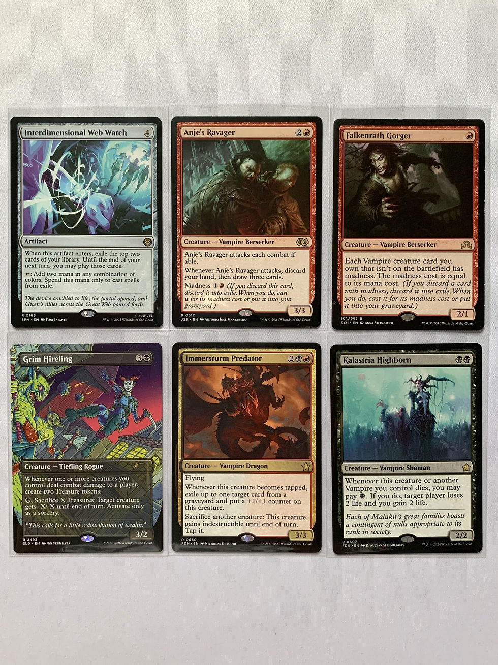 Prosper, Tome-Bound Mythics and Rares 1
