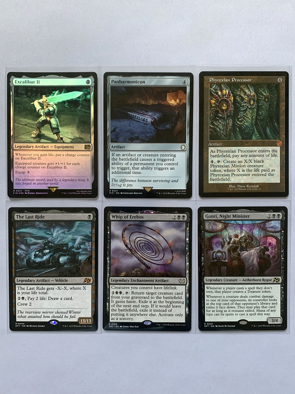 Black Cat, Cunning Thief Mythics and Rares 1