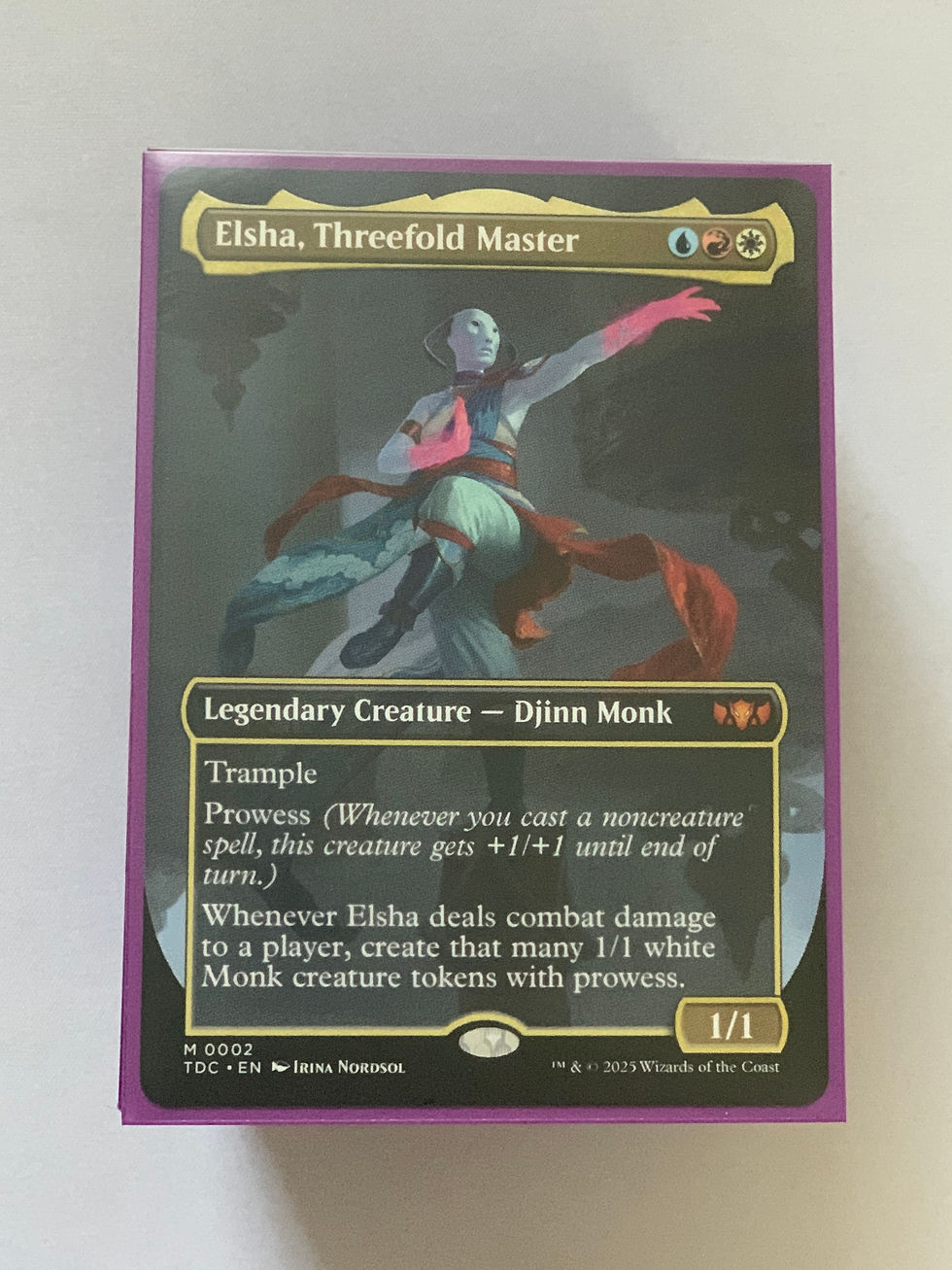Elsha, Threefold Master