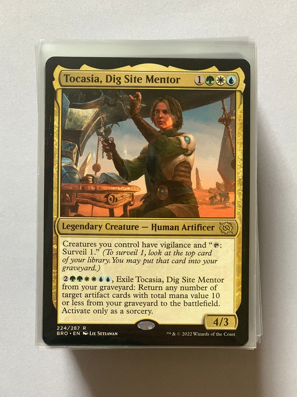 Tocasia, Dig Site Mentor