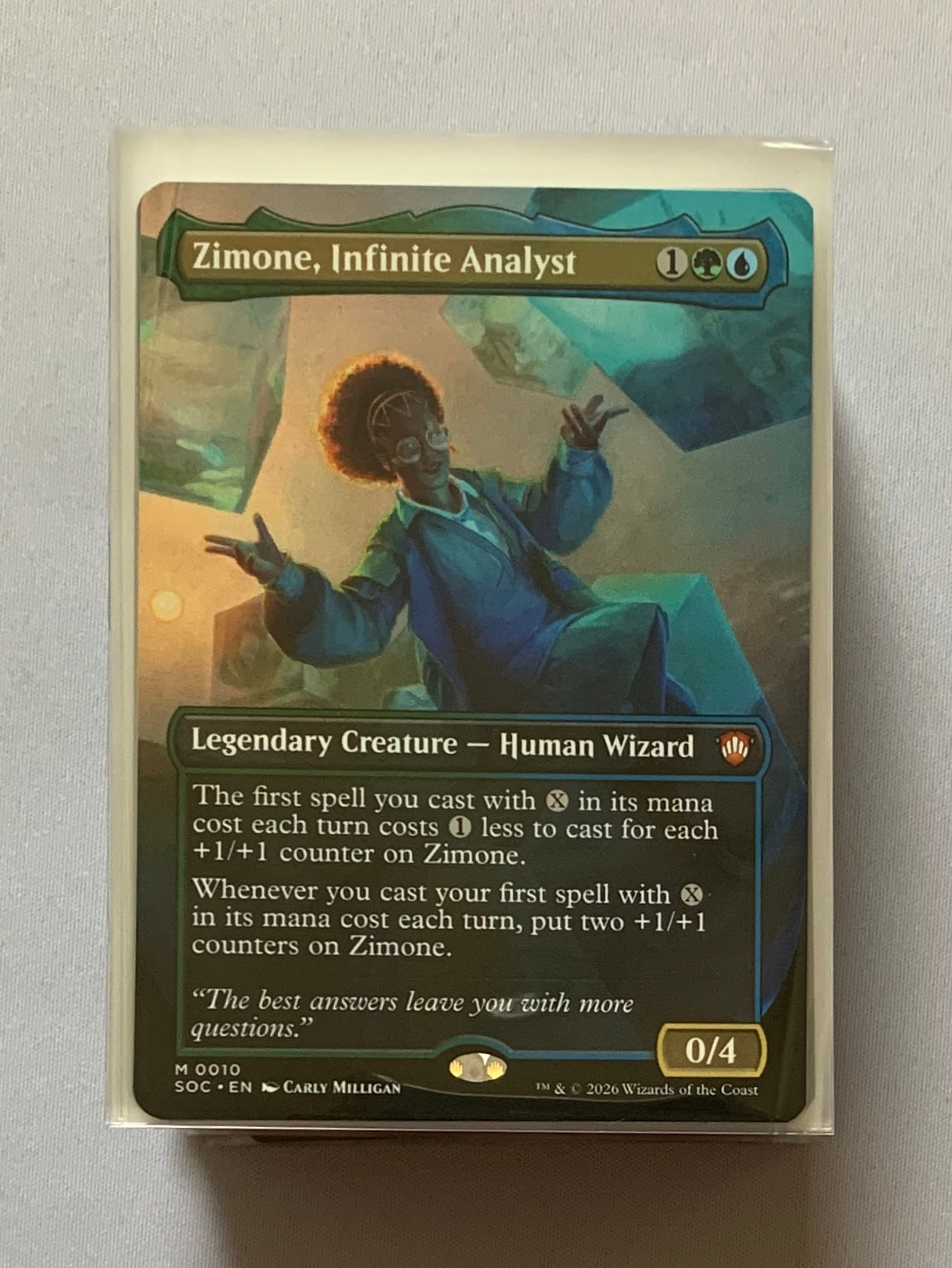 Zimone, Infinite Analyst