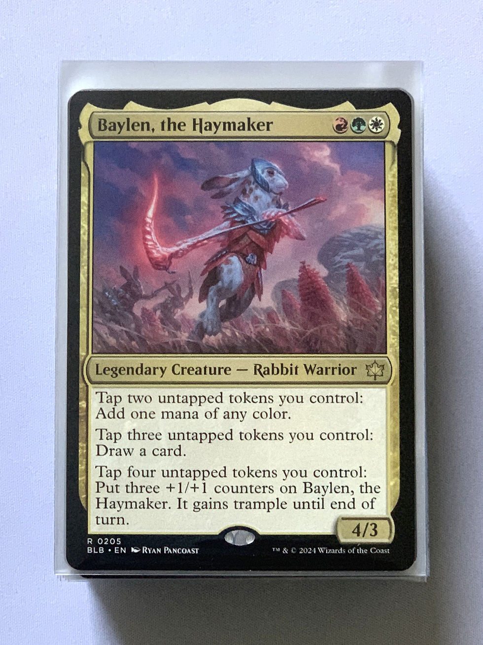Baylen, the Haymaker