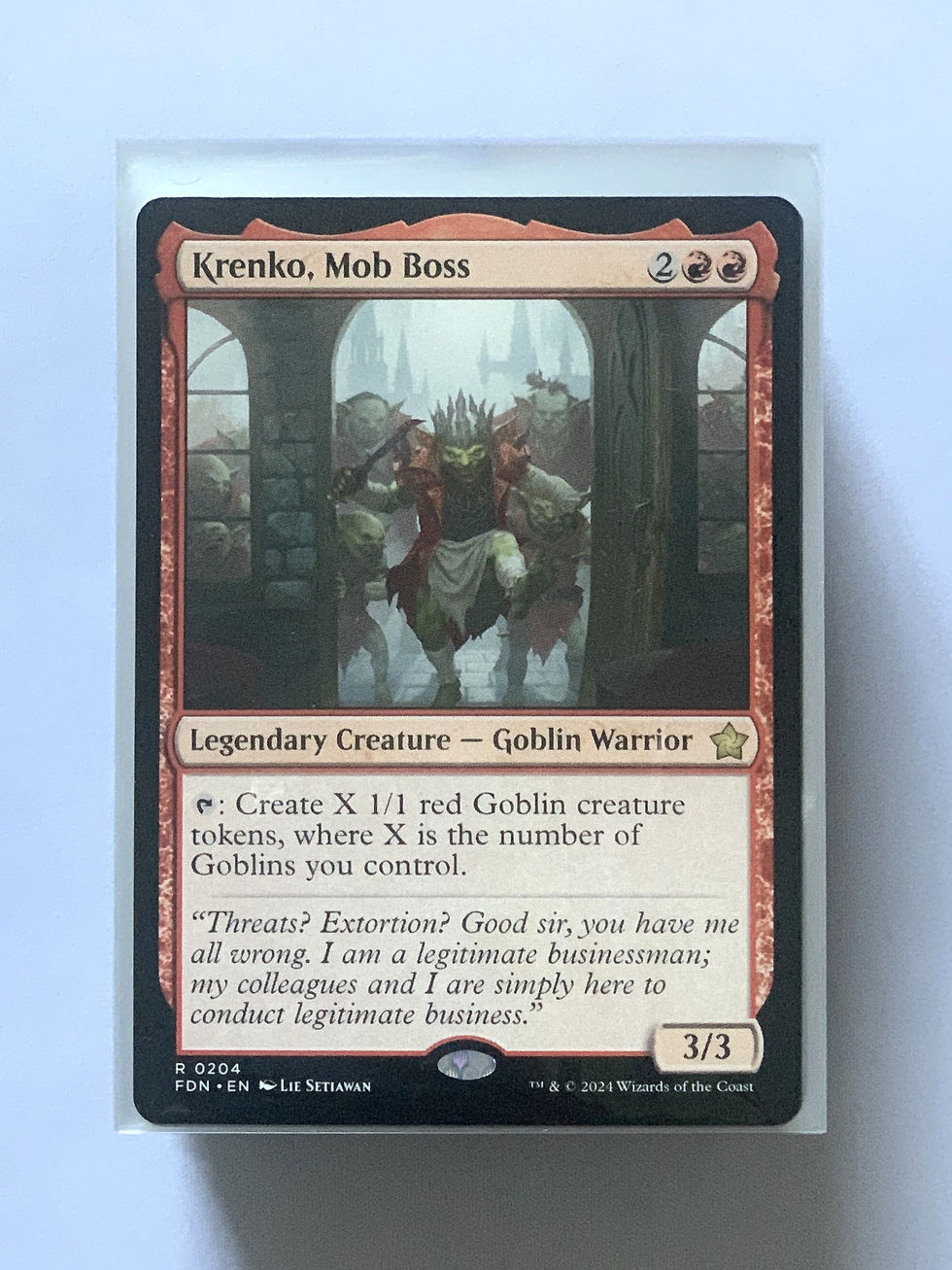 Krenko, Mob Boss