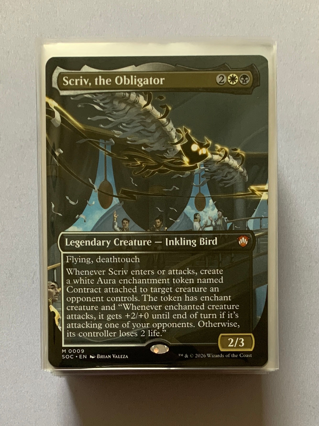 Scriv, the Obligator