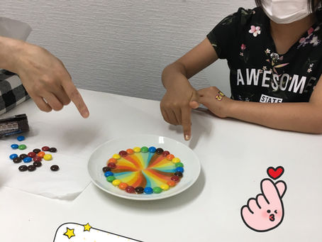 本日の🌈実験大成功!!!