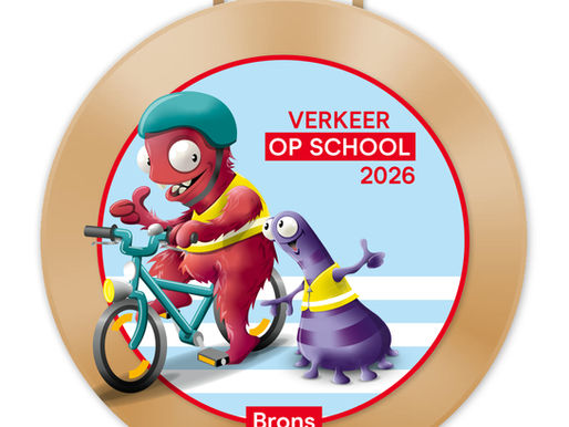 KBO College Sleutelbos ontvangt bronzen Verkeer op School-medaille
