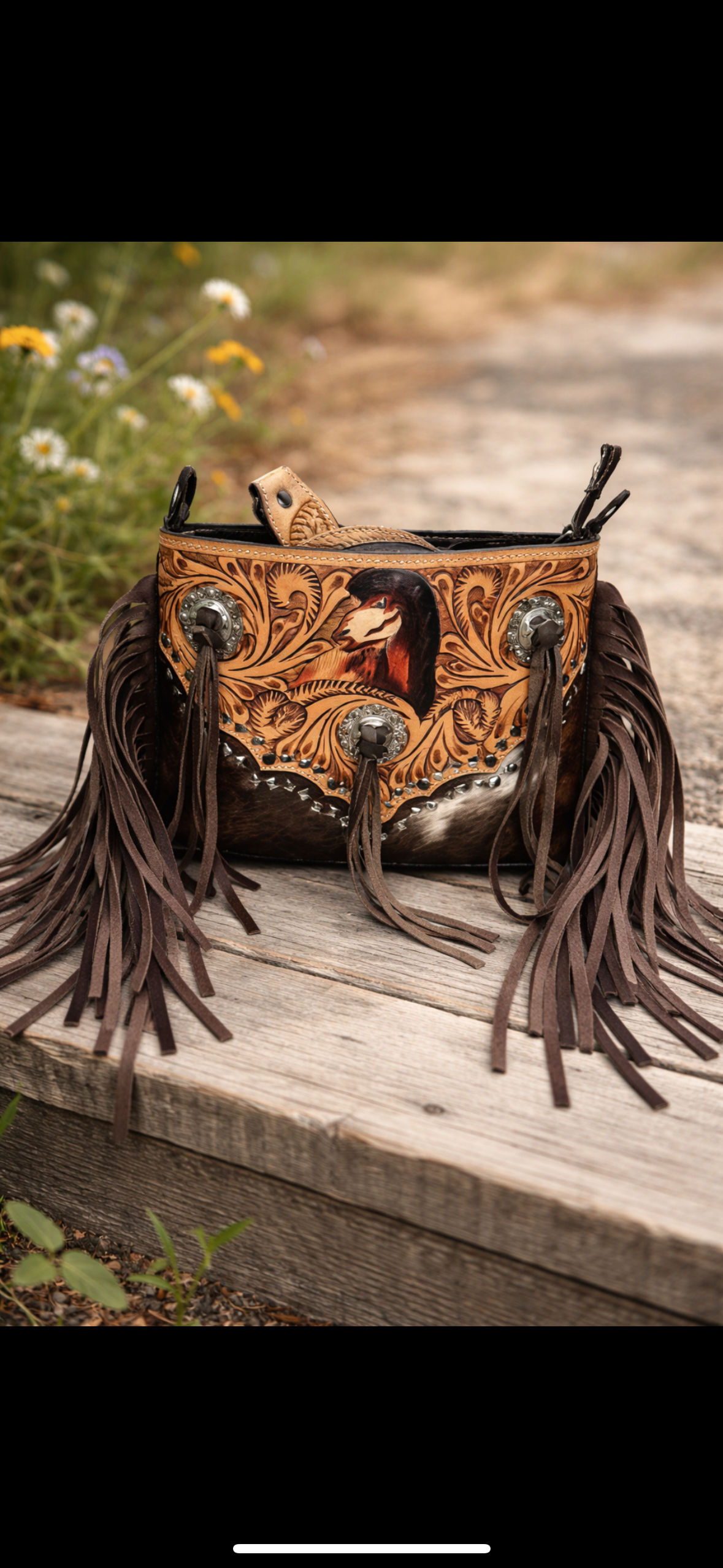 Frontier Spirit Fringe Handbag