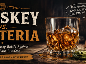 Sunday/Funday - This is what happens when Bacteria meets whisky 🦠🥃