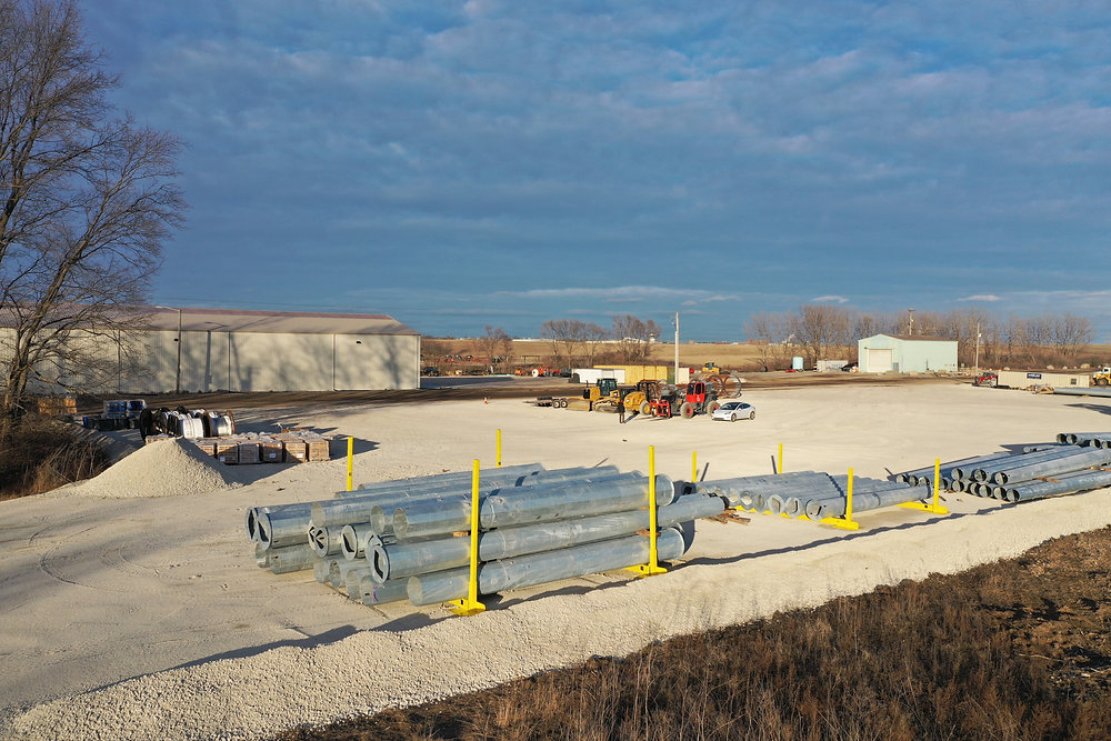 The Importance of Pole Racks for Safe and Efficient Utility Pole Storage