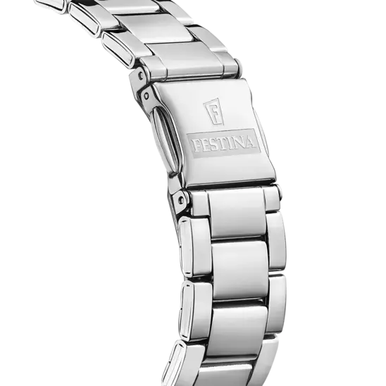 Orologio Festina boyfriend F16790/A argento con cinturino in acciaio.