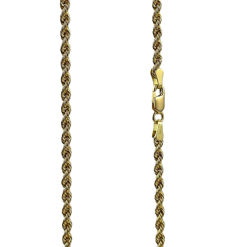 Miniatura: Collana a torciglione in oro giallo