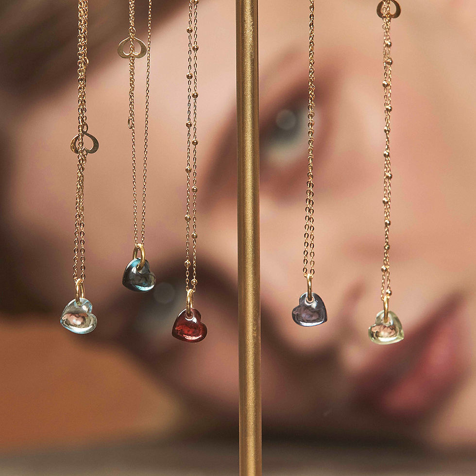 Girocollo donna in oro Maman et Sophie Battito