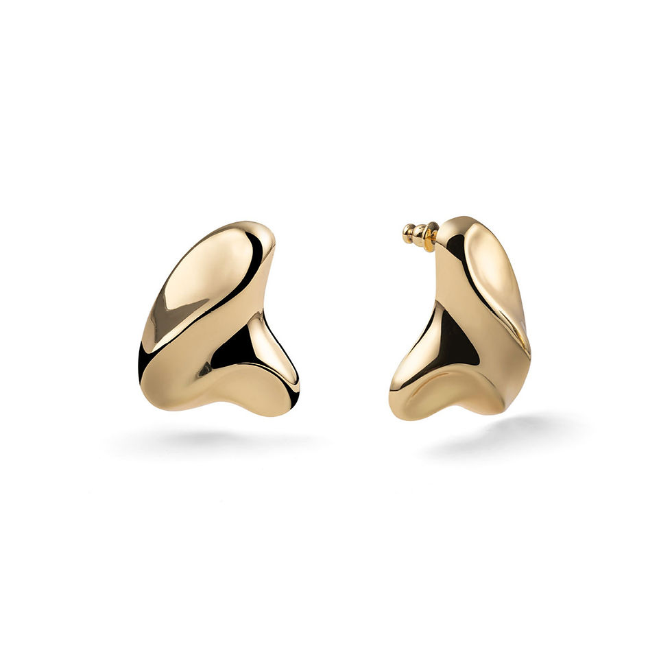 Unoaerre Orecchini maxi dorati - 2734