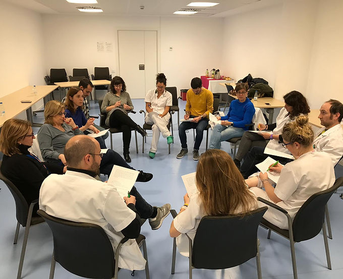 El Reto de Trabajar en Equipo: Aprendizaje vivencial en el Hospital Clínic
