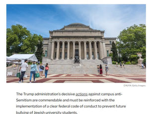 Trump Draws A Red Line On Anti-Semitism. Will Universities Listen?