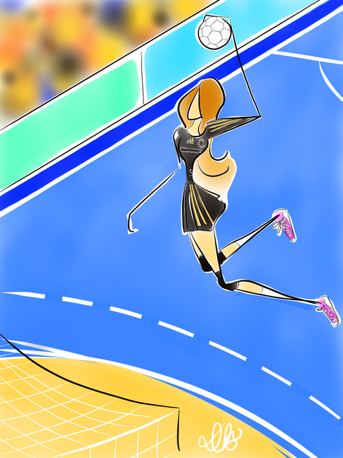 The handballer
