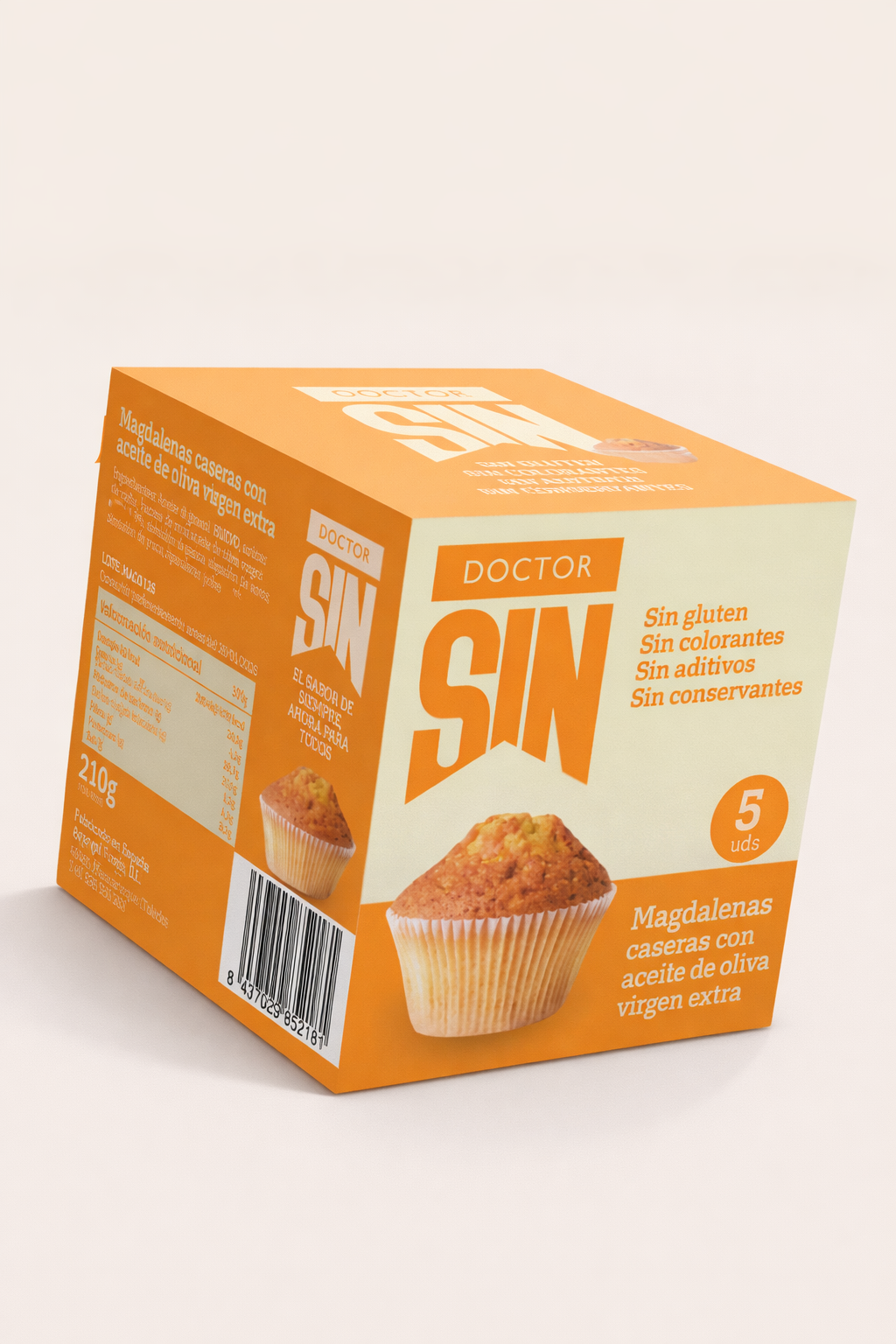 Magdalenas Sin Gluten - Doctor SIN