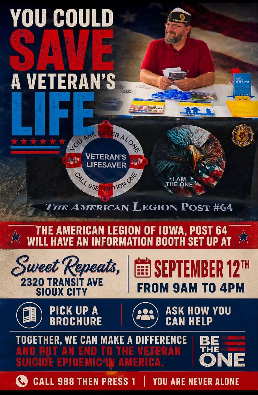You Could Save a Veteran's Life
