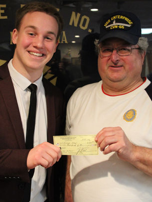 SAL Donation for Oratorical Contestant