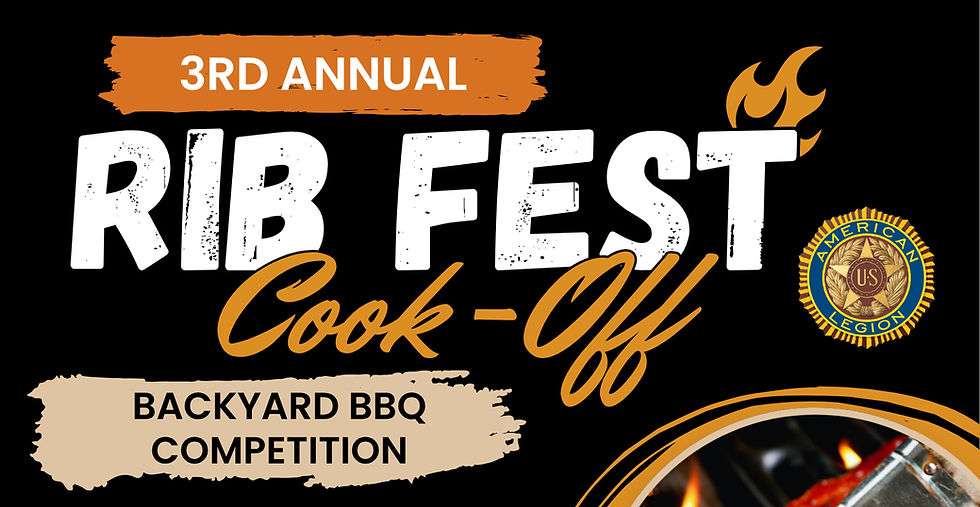 3rd Annual Rib Cook-Off