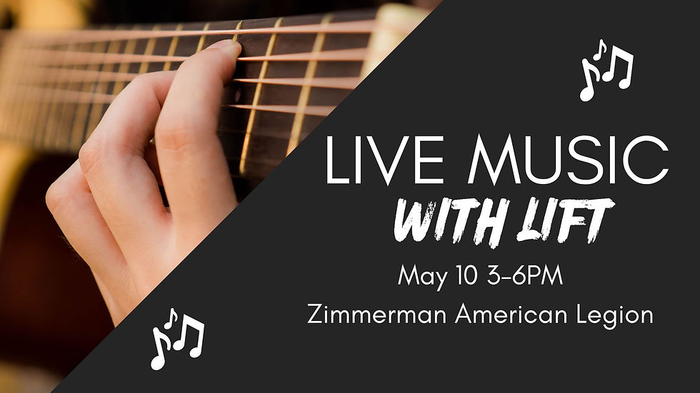 Lift live at The Zimmerman American Legion