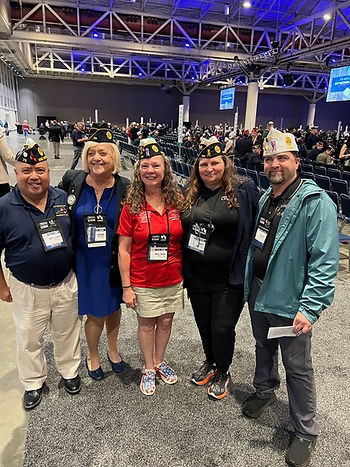 Officers at the American Legion National Convention