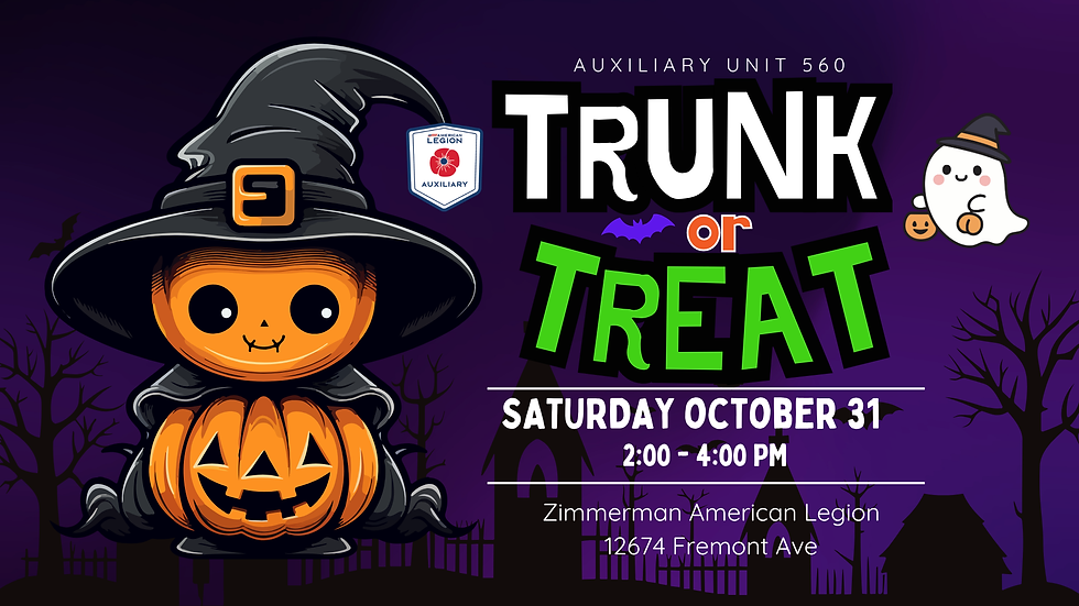 Trunk or Treat with Auxiliary