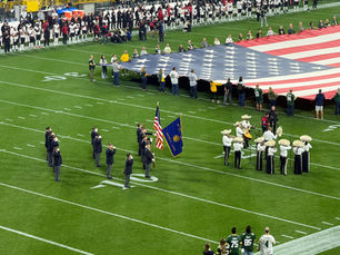 Post 11 at Packers vs. Falcons