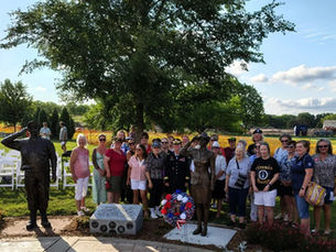 Eagan Women Veterans Statue Dedication