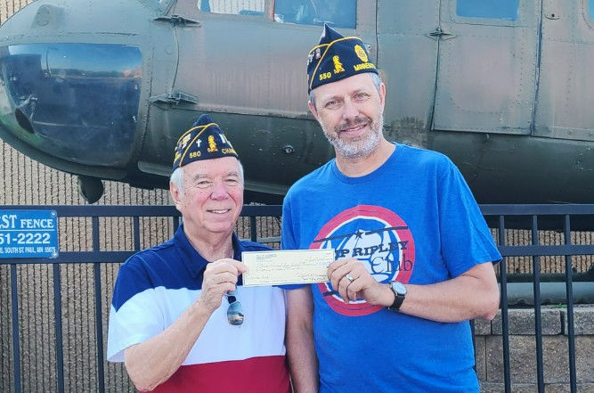 Donation to Veterans 4 Veterans Trust Fund