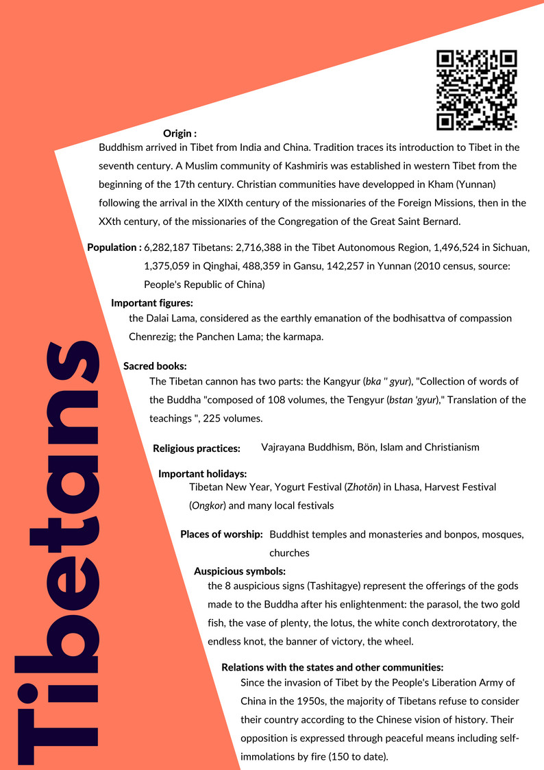Tibetans Factsheet
