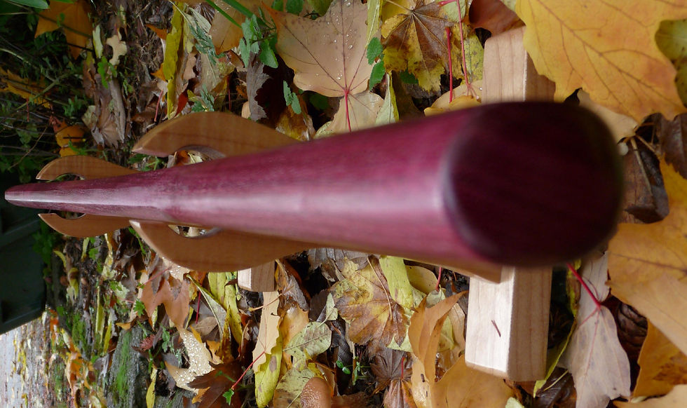 Thumbnail: Purple Heart Hombu Bokken