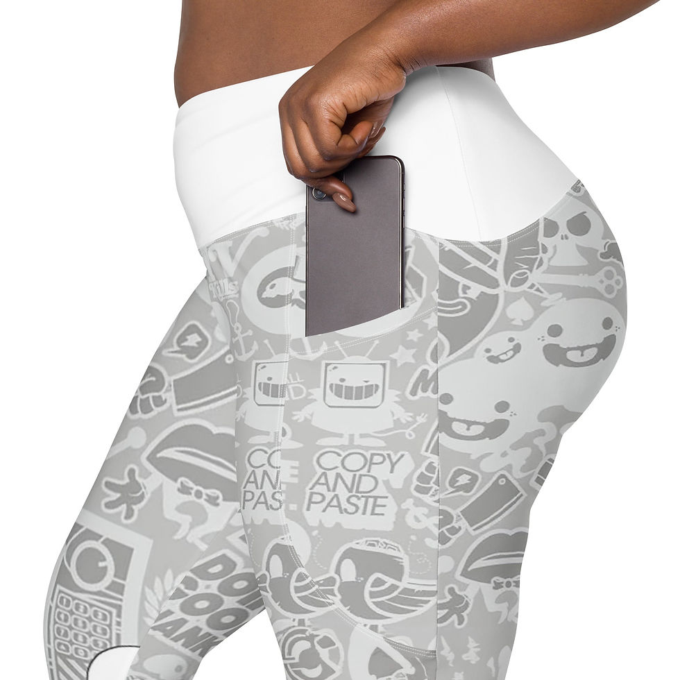 Thumbnail: DJ Storm W Print Leggings