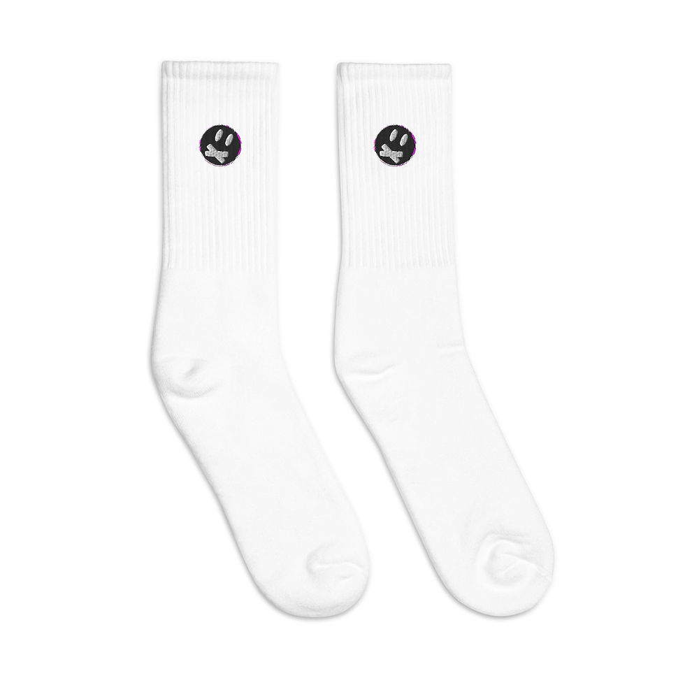 Thumbnail: DJ Storm Logo Embroidered socks