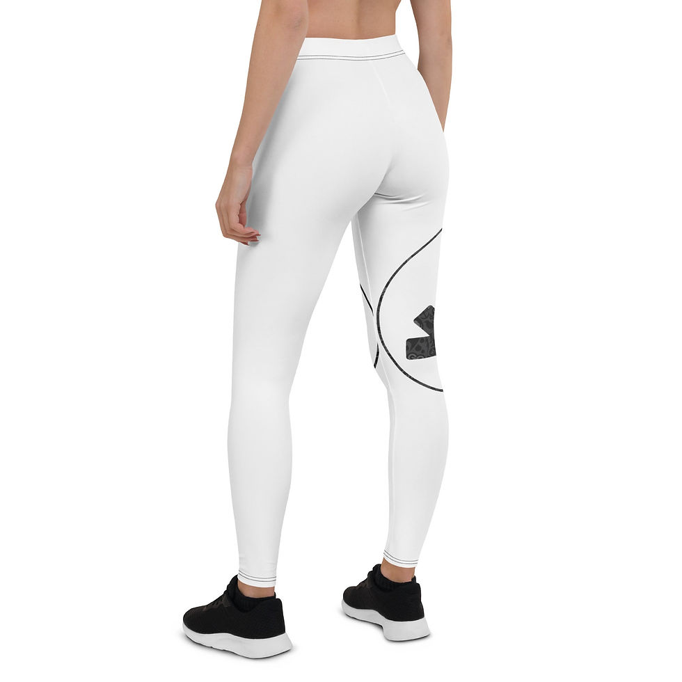 Thumbnail: DJ Storm White w Logo Leggins