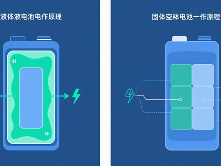 電動車液態電池和固態電池的差異