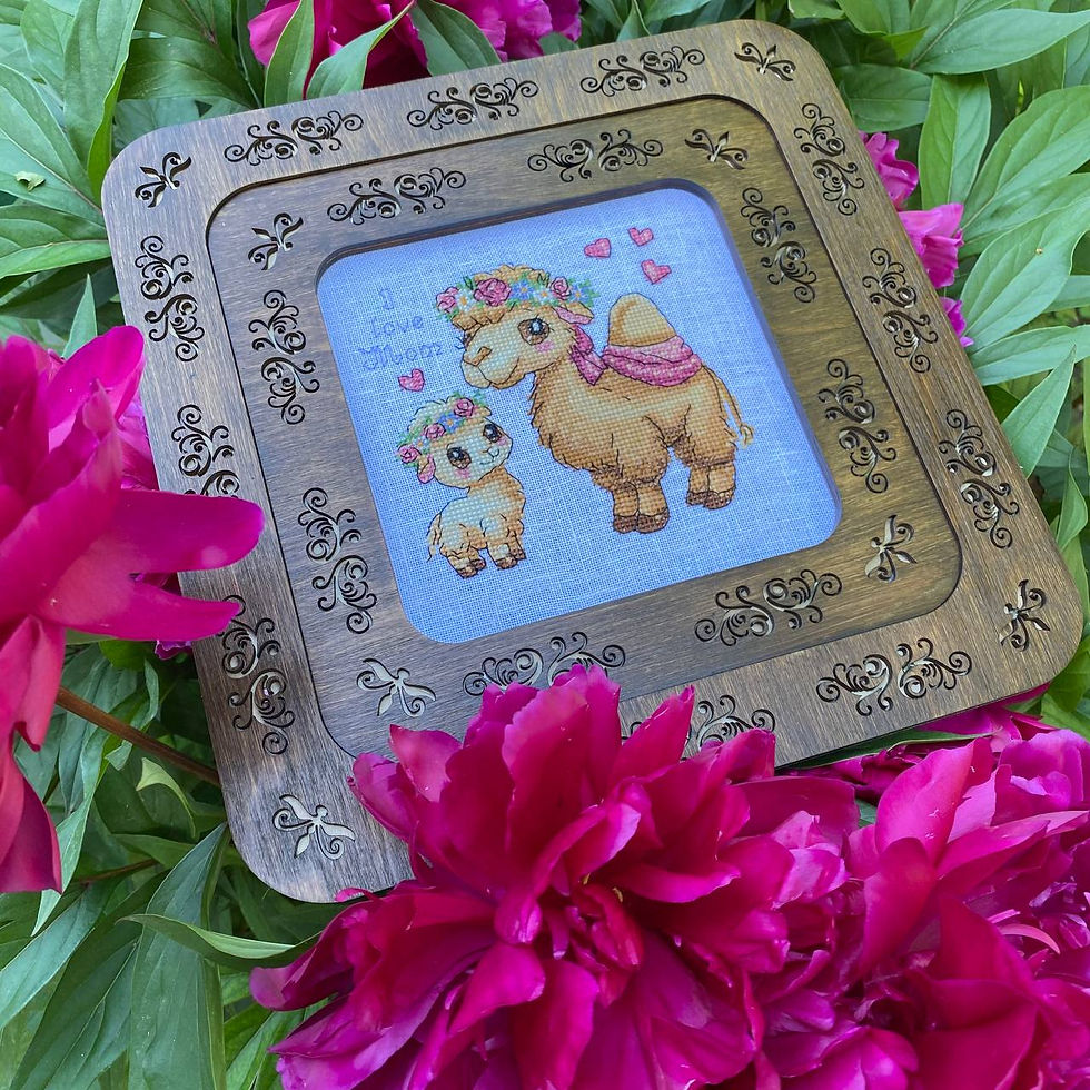 Прев'ю: Схема до Дня матері Верблюжа і мама