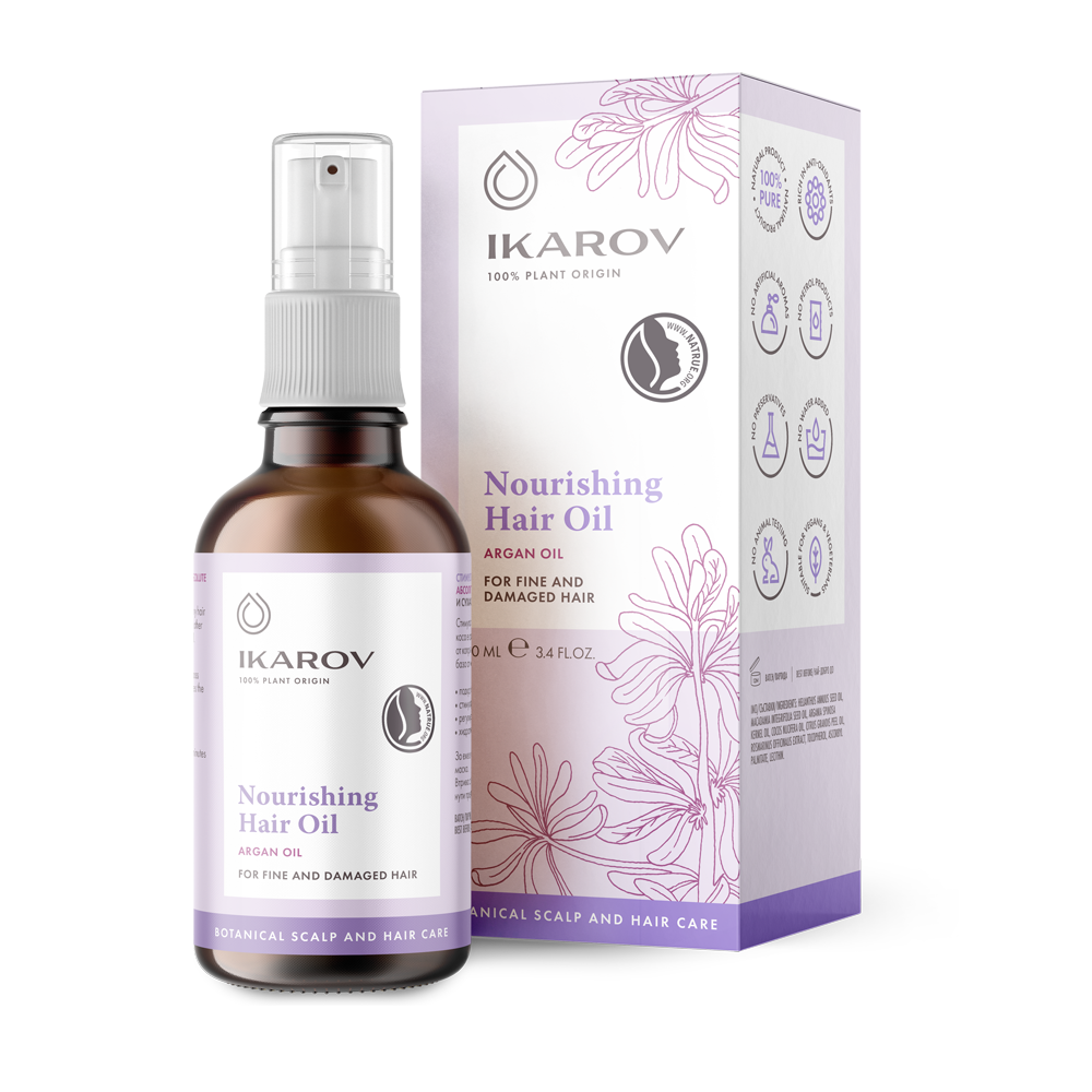 IKAROV 純天然植萃摩洛哥滋養調理護髮油 100ml