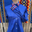Thumbnail: Ladies Royal Blue Fitted Show Set - Medium