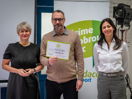 Projekt NÚIK podpořila Nadace Tipsport