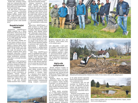 Ohlédnutí za květnem: Psalo se o nás v Jihlavských listech