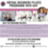 Virtual Beginners Pilates Programme with Amy