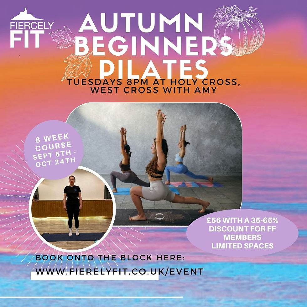 Autumn 8 Week Beginners Pilates Programme