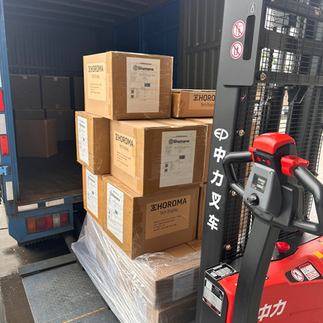 imballaggio protettivo per modulo espositivo industriale in vetro incollato - trasporto sicuro