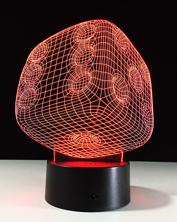 LED-lampe med berøringskontroll